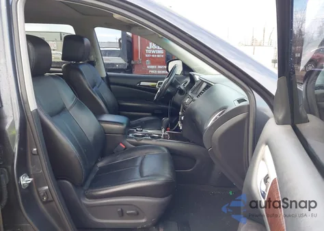 2014 Nissan Pathfinder Platinum from USA, damaged, VIN 5N1AR2MM0EC683404